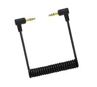 Générique Câble de connexion pour microphone, spiralé 3, 5, Camera | Lien pour l ' utilisation de Vlog, la diffusion en direct, le flux de travail de contenu, les configurations du