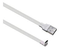 Générique Câble de données Fin USB 2.0 Type C, Cordon de synchronisation de Plat et Souple, 30 à 300 cm, pour téléphones, tablettes, appareils de Jeu, téléphone, tablettes, câble de Chargement