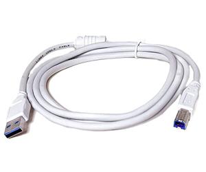 Générique Câble de données USB compatible avec l'imprimante Canon PIXMA TS6351a 3-en-1/A4/WLAN/Duplex blanc