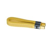 Générique Câble de données USB puissant 240 W, taux de de 40 Gbit/s, ruban flexible, texture en alliage d ' aluminium, adapté à divers appareils Câble de de données
