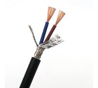 Générique Câble de Gaine de Fil blindé 2, 3, 4 Noyau 0,3 mm² avec Fil de Commande de Signal de Signal de cuivre en cuivre sans oxygène Pur Pur Rvvp (Couleur : 5m, Taille : 2-Core 0.3mm2)