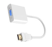 Générique Câble de moniteur d'ordinateur portable -VGA Adaptateur | Connexion vidéo multipose ordinateur ordinateur PCS Ultrabooks ordinateurs portables de bureau pour 9 10 configuration d'écran ext