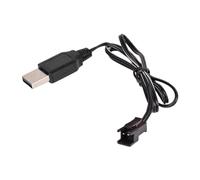 Générique Câble de pour Hélicoptère Radiocommandé 3,7 V, Adaptateur USB pour Drone, Pièce de Rechange pour Modèle Réduit D'aéronef Télécommandé, Comp, Port SM 3.7 V