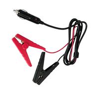 Générique Câble de Prise d ' Alimentation Automobile mâle avec Clips de | Clips de batterie rouges et noirs, identification claire de la polarité par couleur, interface de prise
