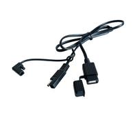 Générique Câble de Prise USB SAE pour Batterie de, Adaptateur de | Cordon d ' alimentation 1 M 18 AWG, itinéraire de sortie directe, chargement de téléphone standard non pris en