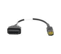 Générique Câble de Prolongation OBD2 - Câble Rallonge OBD2 pour Voiture et Matériel Agricole - Outil de Diagnostic Mâle Femelle pour SUV Camion Moto Réparation Emissions Tout Véhicule