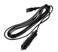 Générique Câble de Remplacement pour Réfrigérateur Portable Car Fridge en Cuivre et Caoutchouc, Cordon d'alimentation du Congélateur de Voiture Noir pour Nettoyage et Lavage Auto