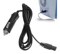 Générique Câble De Réseau Pour Mini- Réfrigérateur Connecteur Plus Léger DC Auto- Light Sur Les Bouchons Câbles 12 V À 2 Broches, Alimentation Portable Boîte Refroidissement,