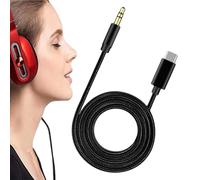 Générique Câble de Sortie Audio | Jack 3.5mm pour Casque | 1 Mètre Câble Blindé Casque Voiture Ordinateur Expérience Audio Améliorée