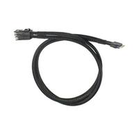 Générique Câble de Transmission de données rapide, connecteurs SFF8654 8i à 2xMini 36 broches SFF8087, câble de connexion multi-appareils