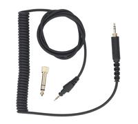 Générique Câble d'extension for casque à ressort hélicoïdal, cordon audio de remplacement, Plug & Play, compatible avec les écouteurs Pioneer DJ HDJ CUE1, CUE1BT, X5, X7, S7