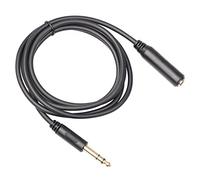 Générique Câble D'extension pour Casque Audio, Câble TRS 6,35 Mm Mâle-femelle, Blindé Contre Les Interférences, Matériau Adapté Aux Adaptateurs Audio, 10 pieds