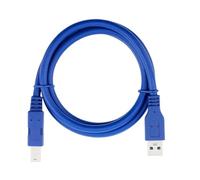 Générique Câble d'extension USB 3.0 avec connecteur plaqué cuivre - de données rapide pour imprimante, clavier, lecteur flash, et plus