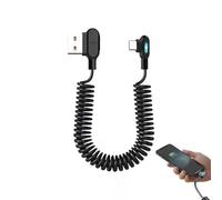 Générique Câble Enroulé Pour Chargeur De Voiture, Enroulé Rétractable, Câble Type C Rétractable, pour Remorque, Camping-car, Automobile, Berline, Pick-up, Hommes, Femmes, Fils, Fille, Famille,