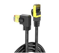 Générique Câble Ethernet 10 Gigabit Cat8 Rapide 10 Gbps 600 MHz/s Cordon de raccordement réseau câble RJ45 Plat pour Le Streaming de Jeu Plat