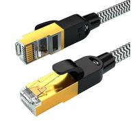 Générique Câble Ethernet - Améliorez La Sécurité Du Réseau, Câble Ethernet Cat6, CâblesEthernet, Câbles LAN À Faible Atténuation | De Données À Grande Vitesse ParCâble Vertical Anti-interférence