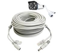 Générique Câble Ethernet | Câble Internet Haute Vitesse Connecteur Universel | Accessoires Polyvalents Avec Installation Facile Pour Maison, Bureau, Hôtel