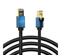 Générique Câble Ethernet CAT8 blindé 2000MHz, Cordon réseau CAT8 RJ45 pour Une Transmission Stable pour Les Joueurs, câble Ethernet de Jeu