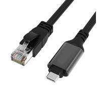 Générique Câble Ethernet USB Type C RJ45 Gigabit, haute compatibilité, pas besoin d ' extension pour un accès Internet fluide, de données rapide
