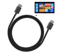 Générique Câble Haute Vitesse - Câble De Moniteur De Jeu 2K, Taux De Rafraîchissement | Cordon De Port D'affichage 4K 60 Hz De 5,9 Pieds, Connexion De Carte Fiable, Durable Pour PC, Config