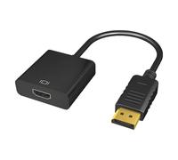 Générique Câble HD - Adaptateur DP, liaison vidéo unidirectionnelle, cordon de connexion du moniteur | Transmission Stable de sortie haute définition 1080P, compatibilité polyvalente avec