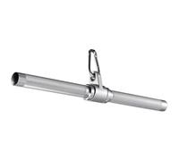 Générique Cable Machine Attachment, LAT Bar, 18.9x1.26 inches Steel Handle with Ergonomic Grip, Gym Pulley for Tricep Extensions, Pull Workouts, Strength Routines, Beginners Adults Athletes
