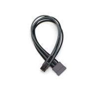 Générique Câble modulaire à manchon unique 6 broches vers SATA 15(30cm,Black-Dark Gray)