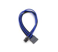Générique Câble modulaire à manchon unique 6 broches vers SATA 15(40cm,Black-Dark Blue)