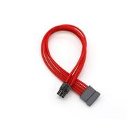 Générique Câble modulaire à manchon unique 6 broches vers SATA 15(50cm,Red)