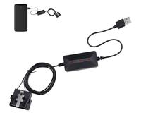 Générique Câble OBD2 de Sauvegarde Mémoire - Protecteur Mémoire avec Sécurité Anti-Inversion - Adaptateur d'Alimentation USB pour Voyageurs, Assistance Routière, Trajets et Réparations Auto