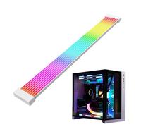 Générique Câble PC, bande A| Câble d'extension avec manchon de câble PC, bande ARGB | Atx RGB 24p/3x8 broches pour carte mère et accessoires informatiques