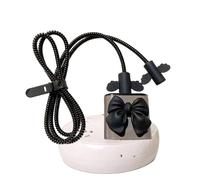 Générique Cable Protector Set, Charger Wire Guard, Data Cord Sleeve, Protective Case Design Love Wings Phone Cable Safety Portable Electrical Daily Use Charging Durability Organization Repair