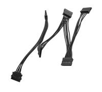 Générique Câble répartiteur d'alimentation SATA X49A 15 broches | For connexion d'extension de disque dur interne HDD SSD