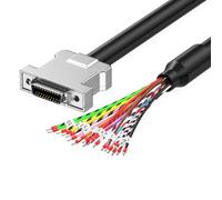 Générique Câble servo SCSI, tête femelle unique, contacts dorés pour une large compatibilité avec les appareils électroniques, connexion sécurisée, fil de connexion servo