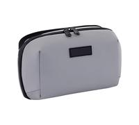 Générique Cable Storage Bag, Tech Pouches Organizer, 8.86x5.12x3.15 inches Zippered Padded Shockproof Case, Compact Cord Pouch for Charger Phone Wire, for Business Trip, Daily Commute PU