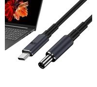 Générique Câble tressé de type C DC | Câble convertisseur PD 140 W à charge rapide tressé en nylon | adaptateur longue durée pour la vie quotidienne, câble de charge de 180 cm pour la maison