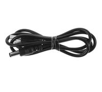 Générique Câble USB 5V 1A en Plastique Noir, Cordon d'Alimentation 2.5mm Jack pour Poubelle Automatique à Capteur, Léger et, Adapté aux Appareils DC 5V