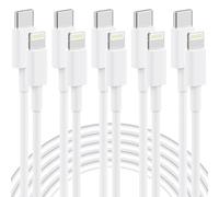 Générique Câble USB-C vers connecteur 8 broches - Charge Rapide - Compatible avec iPhone 14/13/12/11/SE - Longueur 1m - Câble de Charge Durable