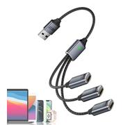 Générique Câble USB De Charge - Multiple, Chargeur USB/Type, C Fournitures Téléphoniques Pour, Appareils Conducteur Intérieur Route Camping | Multipurpose Outdoor Indoor Utility High-performance