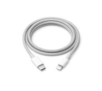 Générique Câble USB vers Lightning 1M Blanc - Charge Rapide 20W/3.1A, Cordon Renforcé Solide, Synchronisation et Transfert Données, Compatible Tablettes, iPad, iPod, iPhone, Accessoires