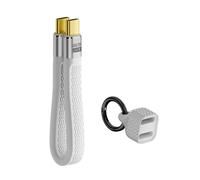 Générique Câble USB vidéo 8K Compatible Alimentation 240 W de données 40 Gbit/s Conception Flexible Texture en Alliage d ' Aluminium Câble de tressé Flexible