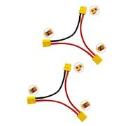 Générique Câbles d ' Adaptateur d ' Alimentation de Batterie pour Les, B | Connecteur jaune fini, dérivation d ' alimentation de batterie, adapté projets de télécommande et de câblage