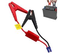 Générique Câbles de démarrage, Câble de démarrage Portable pour Batterie, Câble de Cavalier de Voiture de Remplacement de connecteur de Prise EC5 avec Pince Crocodile