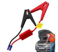 Générique Câbles de démarrage pour Batterie de Voiture | Booster de démarrage de Saut de Voiture Portable pour 12V,Câble de Cavalier de de Remplacement de connecteur de Prise EC5 avec Pince Crocodile