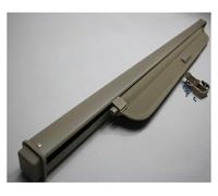 Générique Cache-Bagages Couverture De Coffre pour KIA pour Soul EV 2009 - 2017 Bouclier Sécurité Rideau Bagages Arrière Cloison Rétractable Accessoires Voiture Plage Arrière(Beige)
