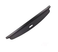 Générique Cache Bagages Couverture Rideau D'ombrage pour Lincoln pour Corsair 2020-2025 Panneau Séparation Stores Confidentialité Couverture Sécurité Coffre Arrière(Black)