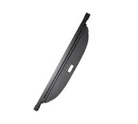 Générique Cache-Bagages pour Cayenne E1 9PA 2003-2010 Rideau Coffre Arrière Couverture Chargement Cloison Stockage Bagages Plateau Anti-Peep(Cuir)