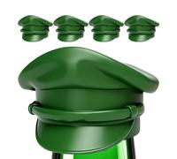 Générique Cache-Bouchon Bière - 5 Couvre-Bouchons Réutilisables Forme Casque De Soldat - Bouchon De Bouteille De Bière,pour Voyage Fête Maison Pique-Nique Barbecue Bar Bureau Camping Rassemblement