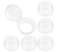 Générique Cache-boutons en Plastique pour Cuisinière et Appareils Ménagers, Installation Facile, Design Simple et Pratique, Protège les Garçon et Filles, Lot de 6 Pièces