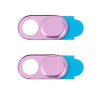 Générique Cache-caméra en Alliage D'aluminium Or 2pcs Protection de Confidentialité Anti-Hacking pour Ordinateur Portable et Tablette, Accessoire Élégant et Métallique